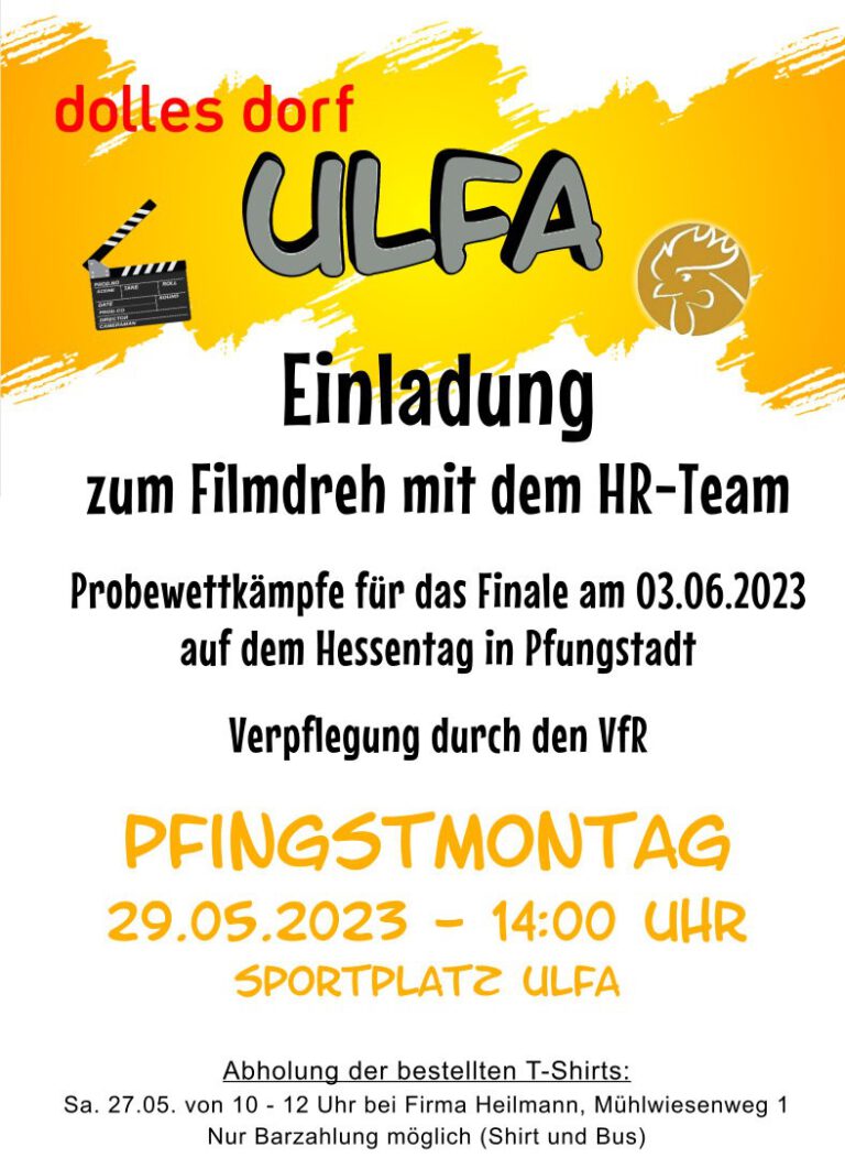 Ulfa Im Finale F R Das Dolle Dorf